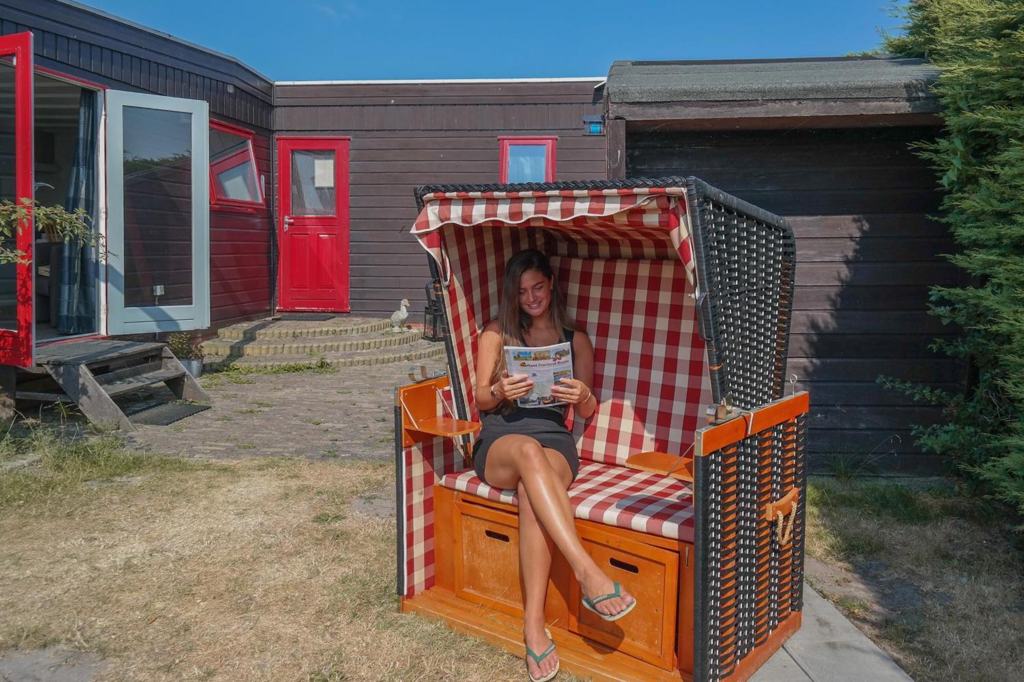 אנג'ום Haus Gaby Direkt Am Lauwersmeer מראה חיצוני תמונה